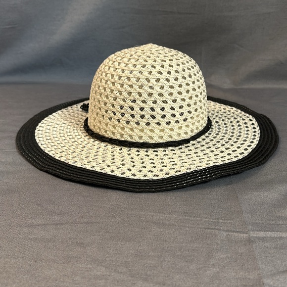 Jacobson Sun Hat black and cream - Picture 3 of 5